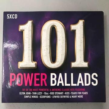 Coleccion Album 5 Cd Soft Rock Baladas 101 Power Ballads Umc
