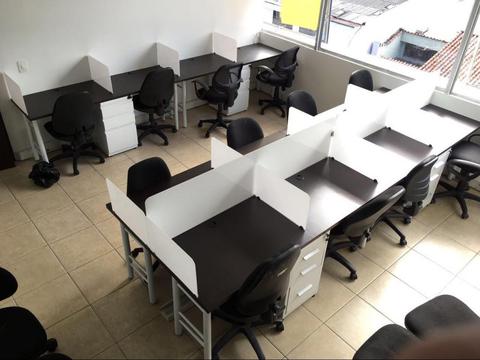 escritorios tipo call center usados remanofacturados