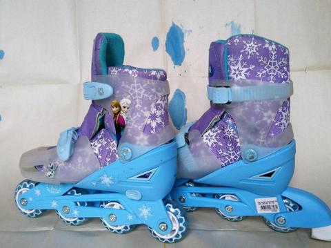 SUPER PATINES EN LINEA FROZEN DE DISNEY PARA NIÑAS