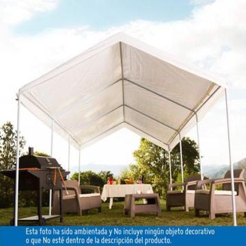 Toldo Blanco Tipo Garaje Home Collection