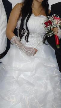 Vestido de novia princesa