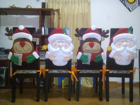 Hermosos Cubresillas Navideños