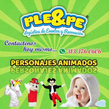 Fiestas para niños, empresa de recreación, titeres, payasos , recreadores , PIÑATAS