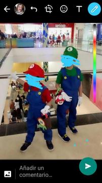 Disfraz Mario Y Luigi