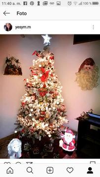 Papa Noel de Barbas Y Muñecos Del Arbol