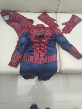 Disfraz Spiderman . Hombre Araña Talla 3