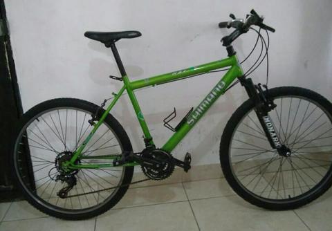 Bicicleta Verde Todo Terreno