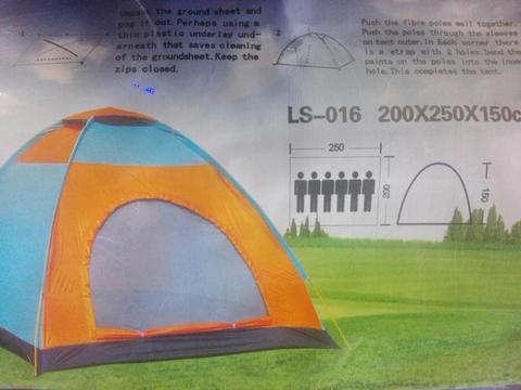 REF: 0403 Carpa Camping Para 4 Personas Facil Armar Acampa