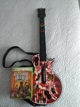 Guitarra Xbox 360 Guitar Hero