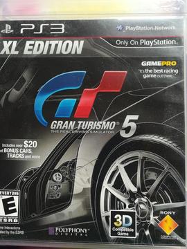 Gran Turismo 5 Playstation 3 Original