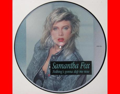 ★ SAMANTHA FOX Nothings Gonna Stop me Now acetato vinilo single para DJ tornamesas tocadiscos deejays bares discotecas