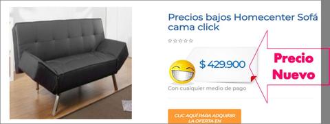 Sofa Cama Ecocuero