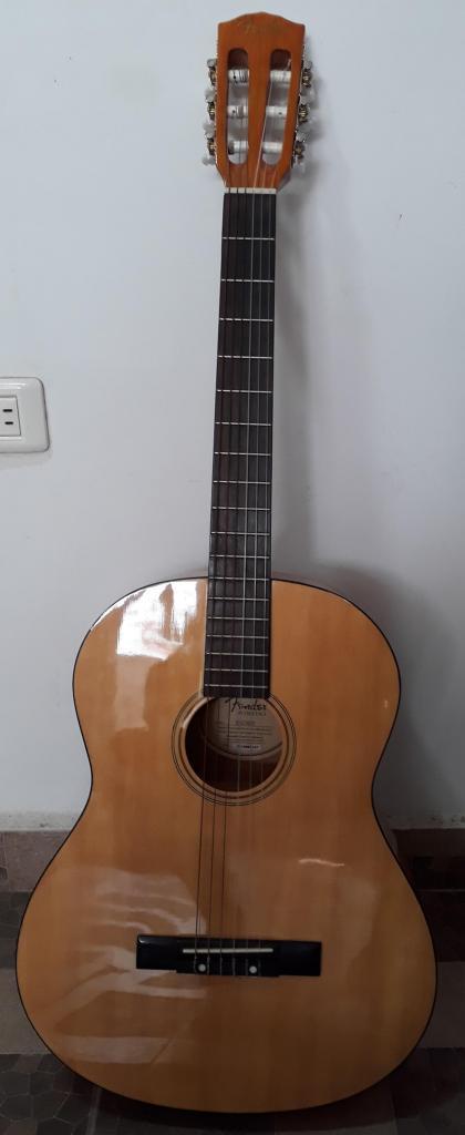 Guitarra Electroacústica Fender Esc105e Excelente Estado
