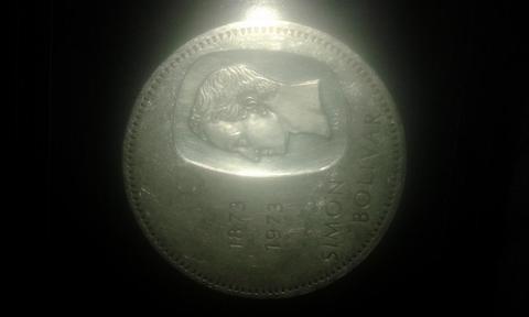 Modena de plata ao 1973 de 30 gramos ley 900 perfecto estado