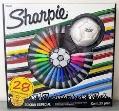 Sharpie Ruleta Edición Especial Fútbol*28 incluye Balón