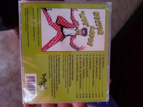 Vendo Cd Hector Lavoe Live Original Sell