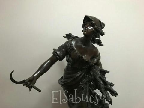 August Moreau Bronze Stature Originales