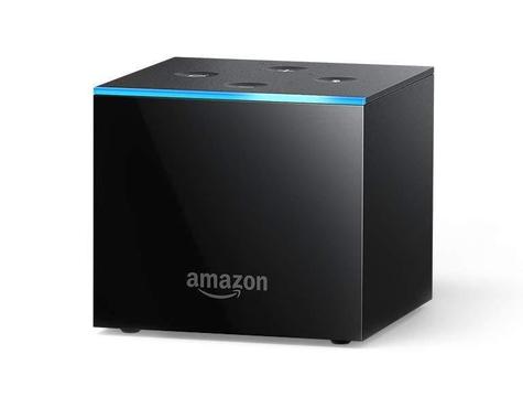 Fire TV Cube Manos libres con Alexa and 4K Ultra HD Streaming Media Player