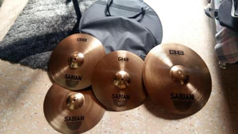 set platillos sabian B8