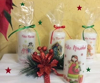 Velitas Navideñas Para regalar en tus Novenas