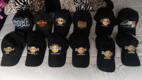 VENDO COLECCION DE GORRAS HARD ROCK CAFE