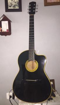 Guitarra Negra Acustica
