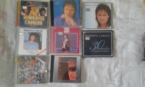 8 CDS ORIGINALES DE ROBERTO CARLOS