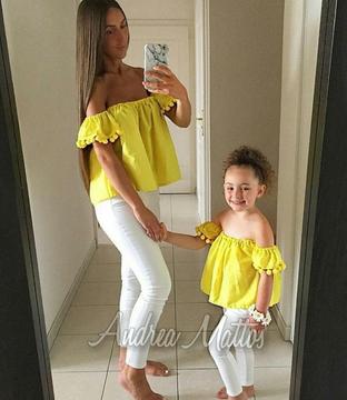 Blusas Mama E Hija X2