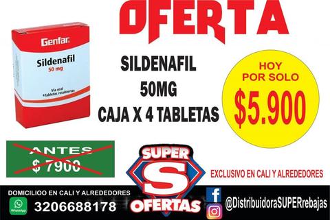 POTENCIALIZADOR SILDENA*FIL X 4