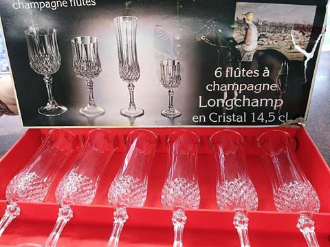 Copas Champán de Cristal