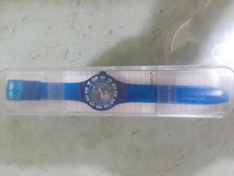 RELOJ SWATCH AZUL PARA CABALLERO