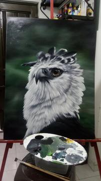 Oleo sobre Madera 80x60
