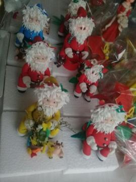 Hermosos Centros de Mesa Papa Noel