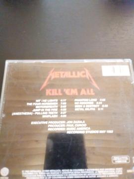 Cd Kill 'em All Metallica