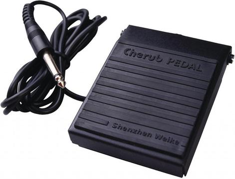 Pedal De Sustain Cherub Wtb004 Para Teclados Yamaha Y Casio