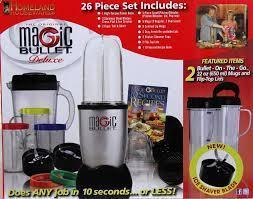 Magic Bullet Deluxe 26 piezas Nuevo