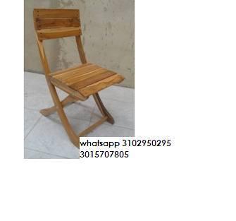 sillas en madera