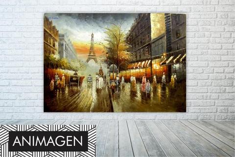 Elegante cuadro Parisino ideal para decorar todos los espacios de tu hogar 7684