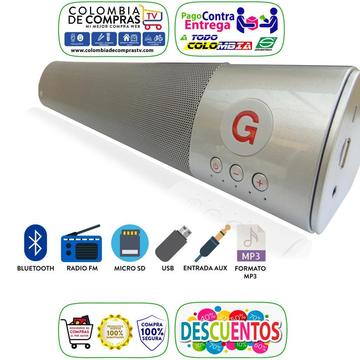 Barra De Sonido Bluetooth 40cm Parlante 12w, Usb, Fm, Sd, Nuevos, Originales, Garantizados