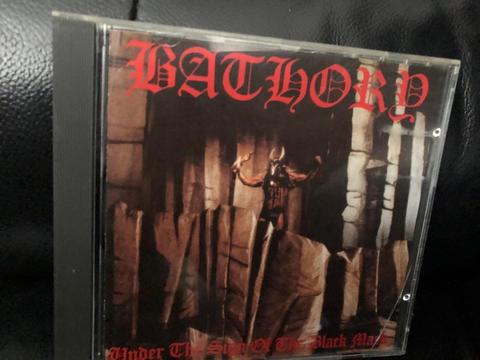 CD Bathory Under the sign of the black mark