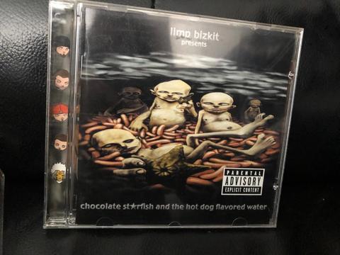 CD Limp bizkit chcocolate starfish and thehot dog flavored water