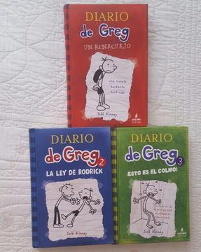 Libros Diario de Greg 1, 2 Y 3