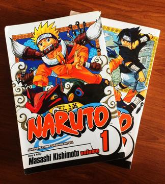 Manga Naruto Tomos 1 y 2 Masashi Kishimoto