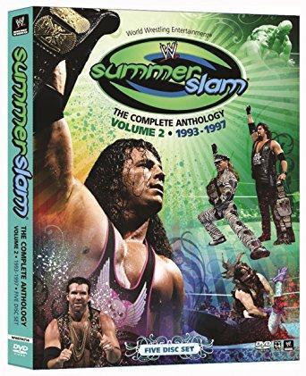 WWF SUMMERSLAM 1993 1997 ANTHOLOGY 5 DVD'S