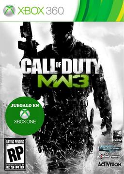 Call Of Duty Modern Warfare 3 Xbox 360 Xbox One, Envío Gratis