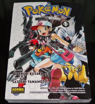Manga Pokémon 26, Negro y Blanco Volumen 1 en español