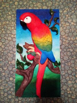 Cuadro Guacamaya