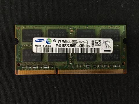 Memoria Ram Ddr3 4Gb Samsung