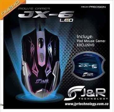 MOUSE Y PAD MOUSE JYR GAMER MGJR 025