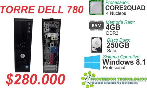 TORRE DELL ECONOMICA CORE 2 QUAD MEMORIA RAM 4GB DDR3 DISCO DURO 250GB
